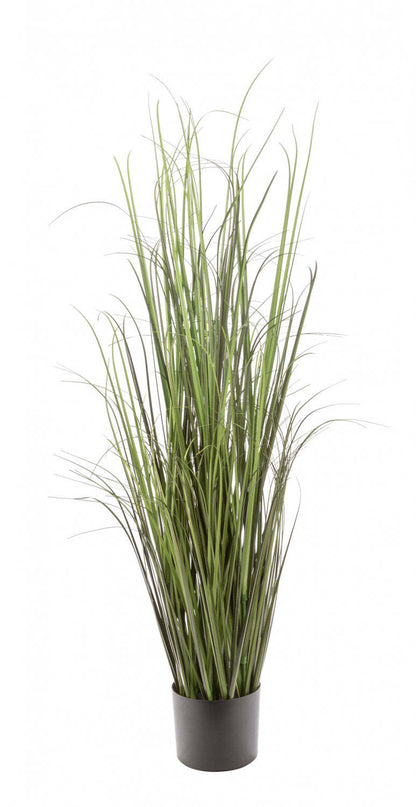 Gazon artificiel 47 intérieur et extérieur en pot noir | Herbe artificielle de 47 po pour l'intérieur et l'extérieur en pot noir | D10HUZSQ