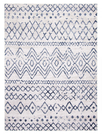 Tapis Dita Marine - 3'11 X 5'7 |Carpette Dita bleu marine - 3 pi 11 po x 5 pi 7 po