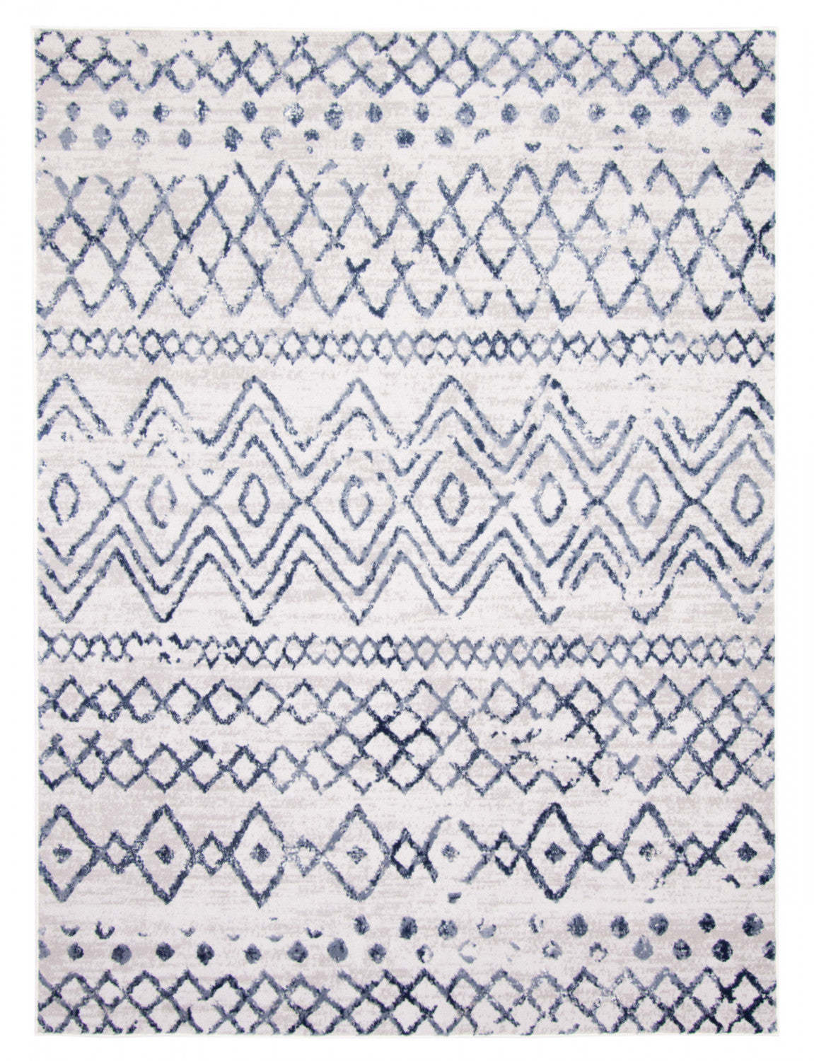 Tapis Dita Marine - 5'3 X 7'3 |Tapis Dita bleu marine - 5 pi 3 po x 7 pi 3 po