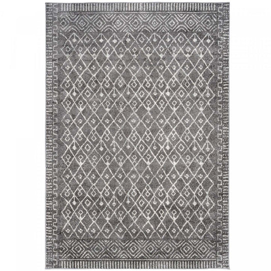 Roma Looms Gris 7x10 Tapis d'Area | Tapis Roma Looms grise 7 x 10 | D80G6N1K