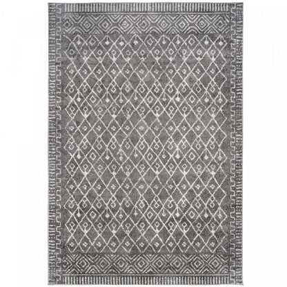 Roma Looms Gris 5x8 Tapis d'Area | Carpette Roma Looms grise 5 x 8 | D80GCV8S
