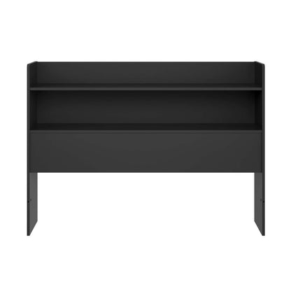 Nordika Hunter Bookcase Full Headboard - Black|Tête de lit bibliothèque Hunter Nordika - noire