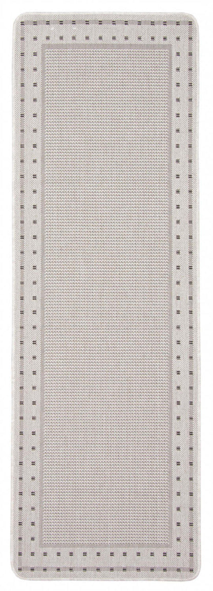 Tapis Clémentine Gris - 66 x 201 cm | Carpette Clementine grise - 66 x 201 cm
