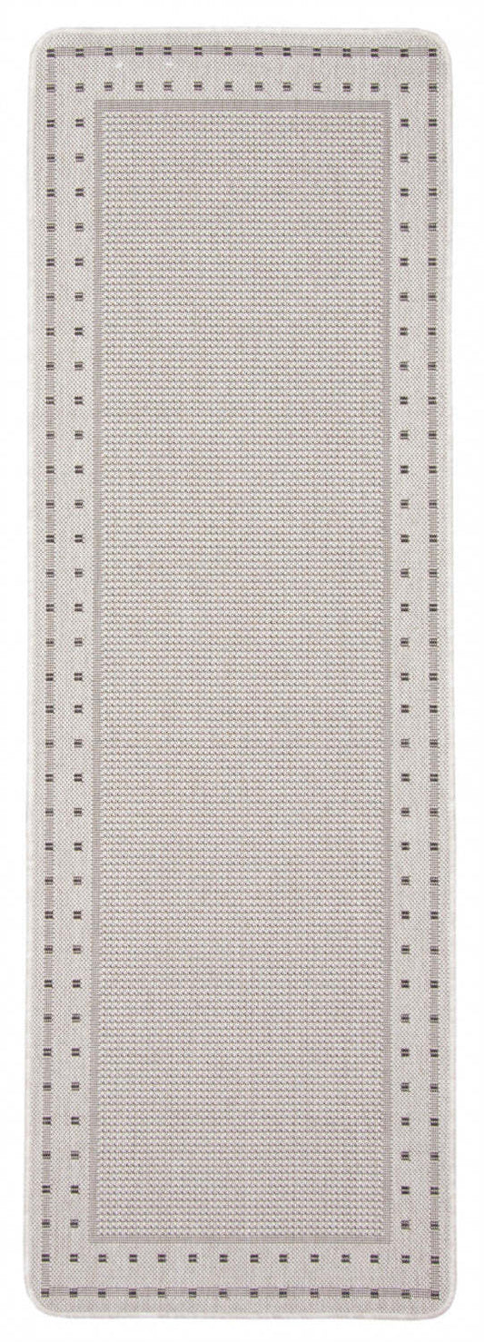 Tapis Clémentine Gris - 66 x 201 cm | Carpette Clementine grise - 66 x 201 cm