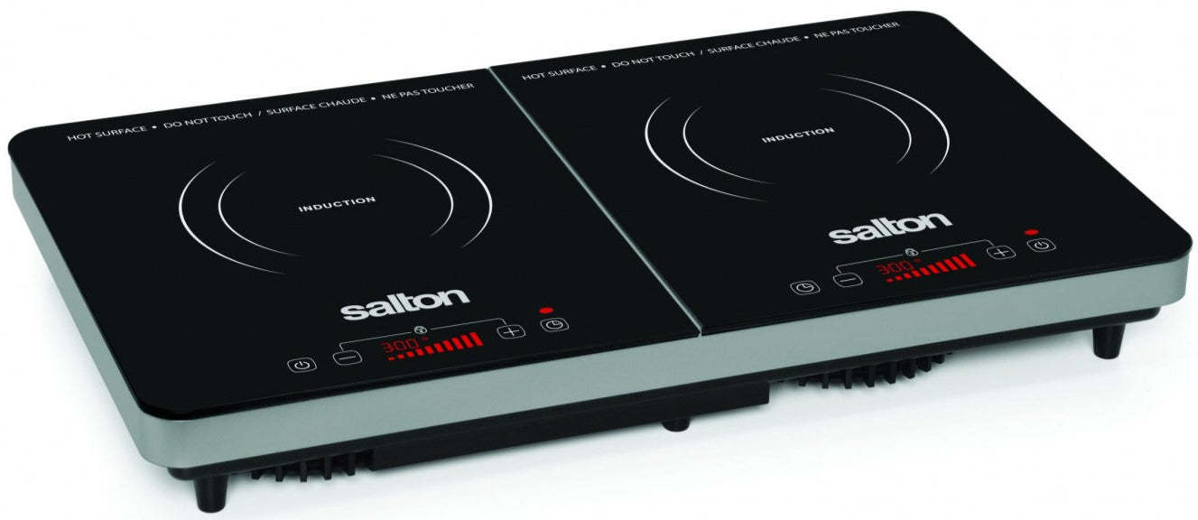 Cuisinière à induction double Salton - ID1487|Cuisinière à induction double Salton - ID1487