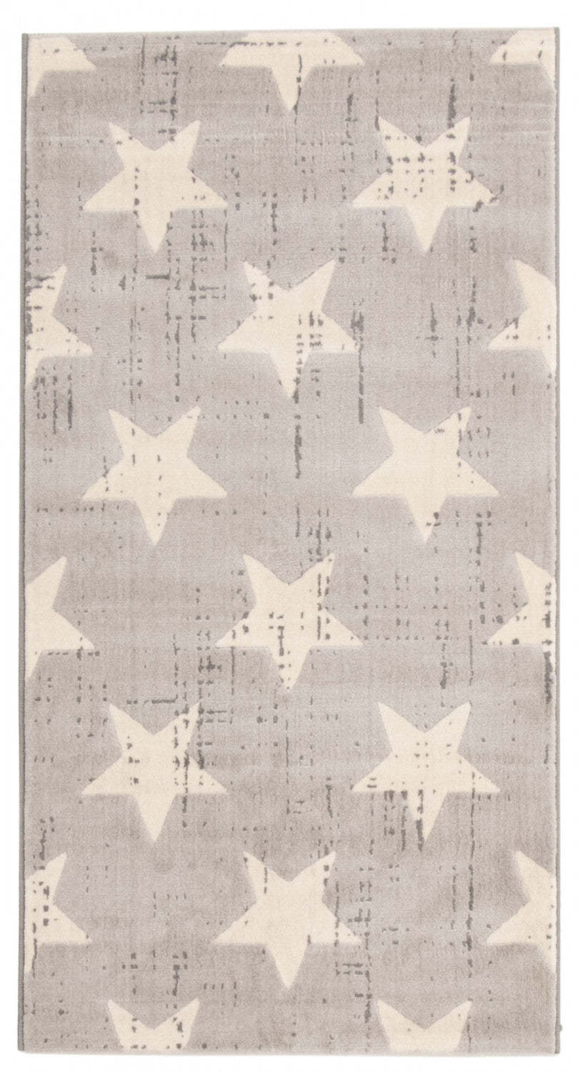 Tapis Ira gris clair 2'8 x 4'11 | D86FCM7M