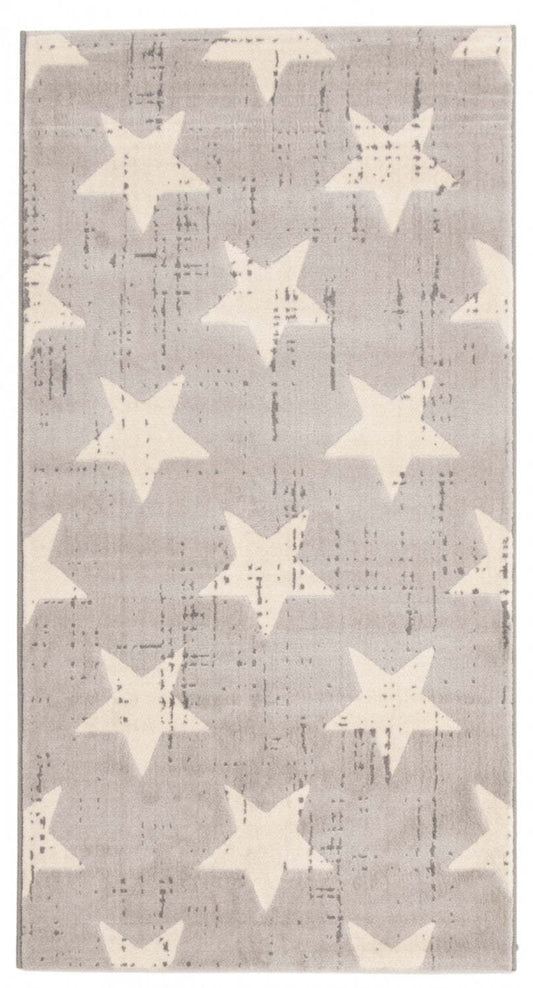 Tapis Ira gris clair 2'8 x 4'11 | D86FCM7M