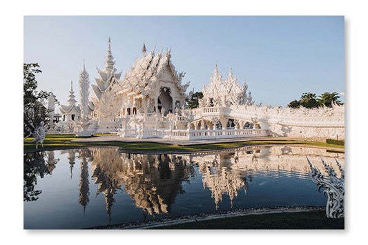 Thaïlande 24x36 Cadre d’art mural et panneau de tissu| Thaïlande 24 po x 36 po : Cadre d'art mural et panneau de tissu|D44G860H