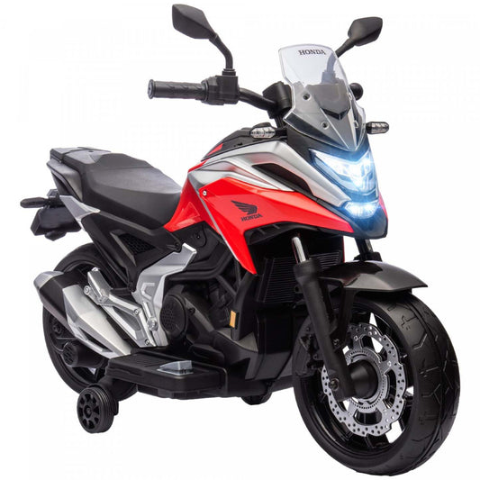 Qaba Motorcycle Electrique Honda Licensee 12v, Conduite Sur Moto A Batterie Pour Les Enfants Avec De