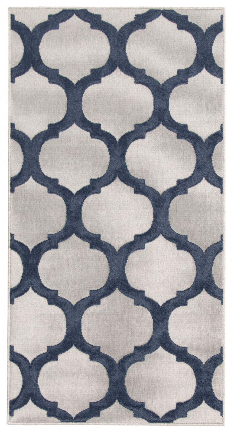 Tapis Sophie gris-marine - 2'8 x 4'11| Carpette Sophie grisebleu marine - 2 pi 8 po x 4 pi 11 po|D86FBFM8