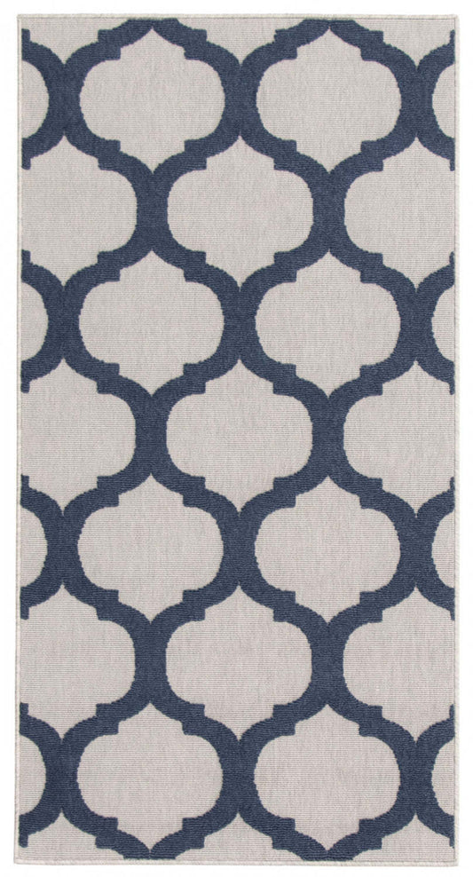 Tapis Sophie gris-marine - 2'8 x 4'11| Carpette Sophie grisebleu marine - 2 pi 8 po x 4 pi 11 po|D86FBFM8