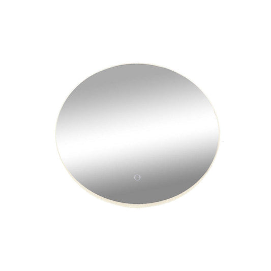 Miroir LED Collection Reflections - Argent|Miroir rectangulaire de la collection Reflections éclairé à DEL - argenté