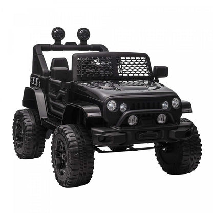 Aosom Camion Tout Terrain 12v Pour Enfants SUV Électrique Alimenté Par Batterie Avec Télécommande, Voiture Électrique À Piles Avec Suspension