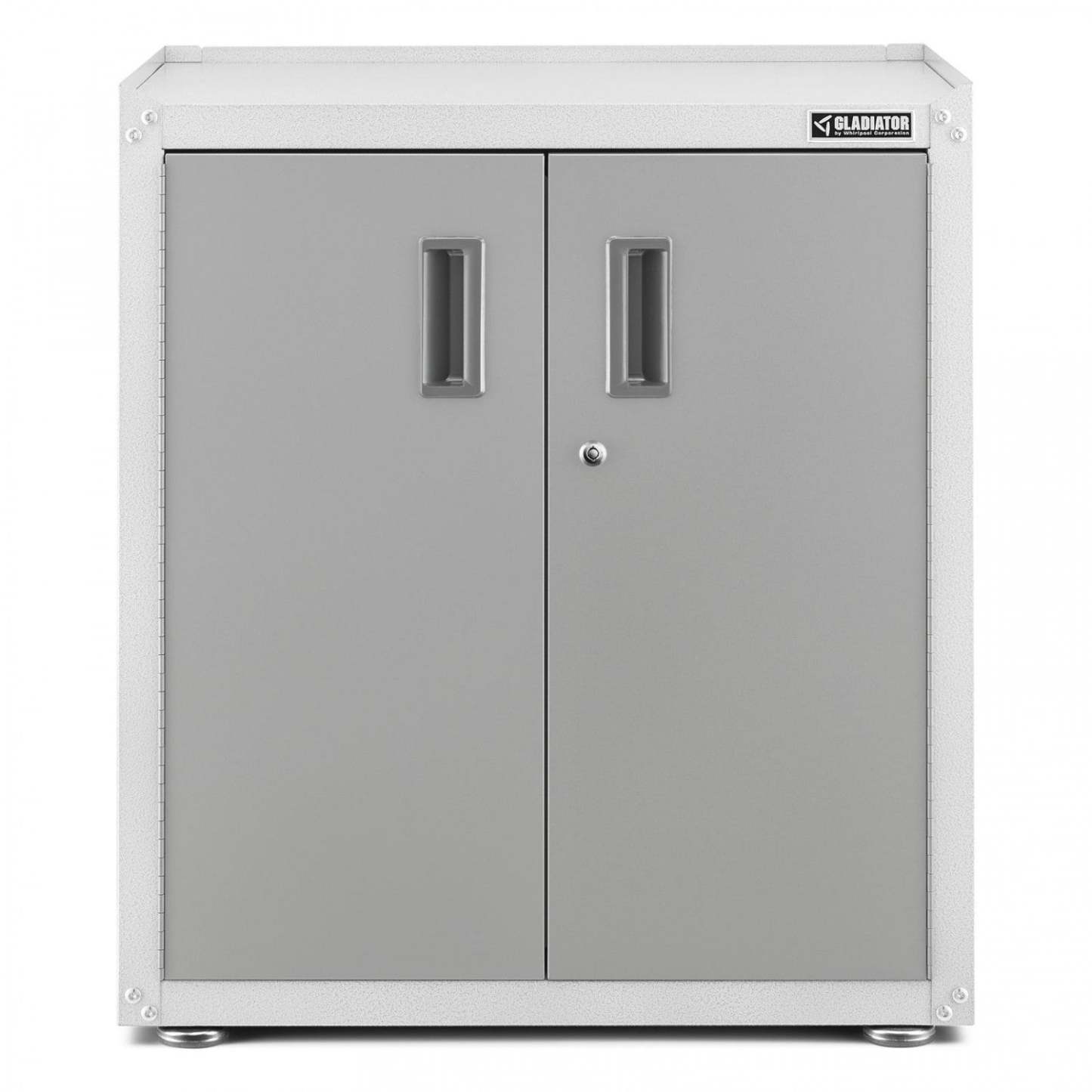 Armoire modulaire GearBox à portes pleine grandeur de Gladiator - ardoise grise