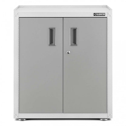 Armoire modulaire GearBox à portes pleine grandeur de Gladiator - ardoise grise