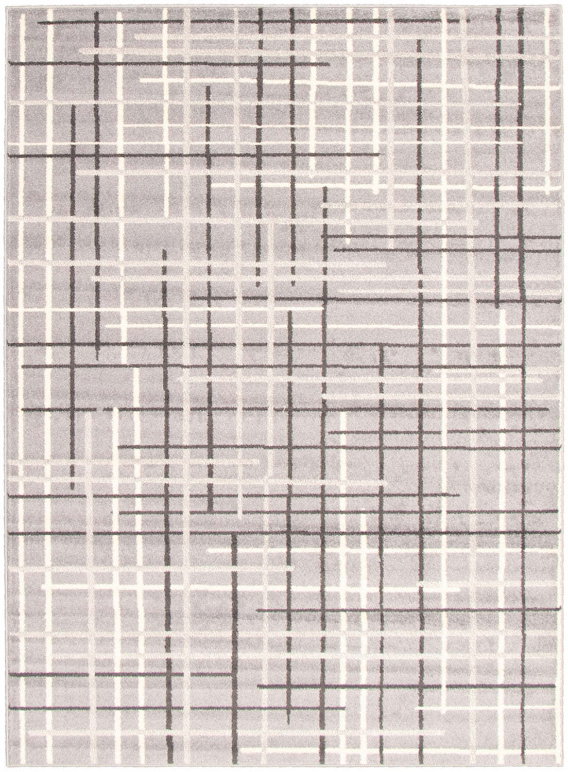 Tapis Taite Argent - 5'3 x 7'3|Carpette Taite argent - 5 pi 3 po x 7 pi 3 po| D2BQP7TU