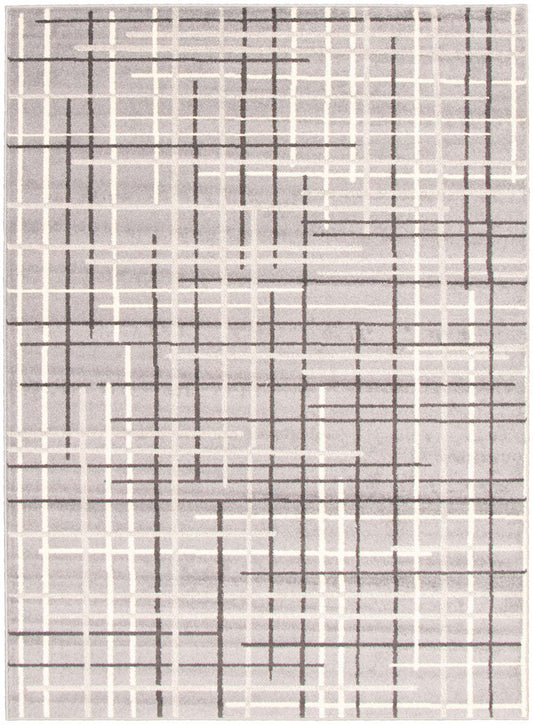 Tapis Taite Argent - 5'3 x 7'3|Carpette Taite argent - 5 pi 3 po x 7 pi 3 po| D2BQP7TU