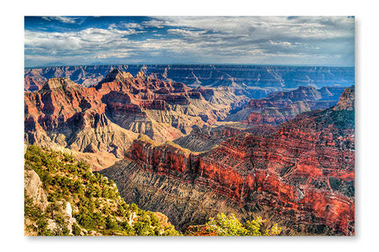 Grand Canyon 24x36 : Cadre d'art mural et panneau de tissu | D44GNK80