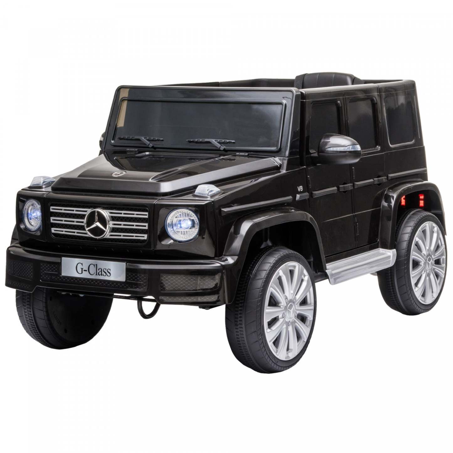 Aosom Compatible 12v Batterie Alimentée Voiture Électrique Pour Enfants Mercedes Benz G500 Jouet Avec Télécommande | Aosom Jouet Électrique Mercedes Benz G500 Pour Enfants À Piles 12v Compatible Avec Télécommande Pare