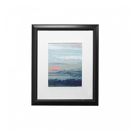 Cadre photo avec passe-partout 10,5 x 13,5 cm Arcadian Black Frames | Cadre noir arcadien mat de 10,5 x 13,5 cm