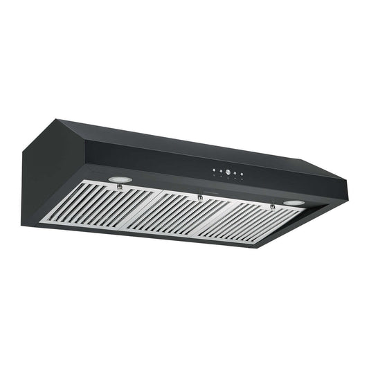 Hotte de cuisinière sous armoire à conduit Ancona 36 - AN-18043BLK|Hotte de cuisinière sous l'armoire Ancona de 36 po à conduit - AN-18043BLK|D77GZZ3E