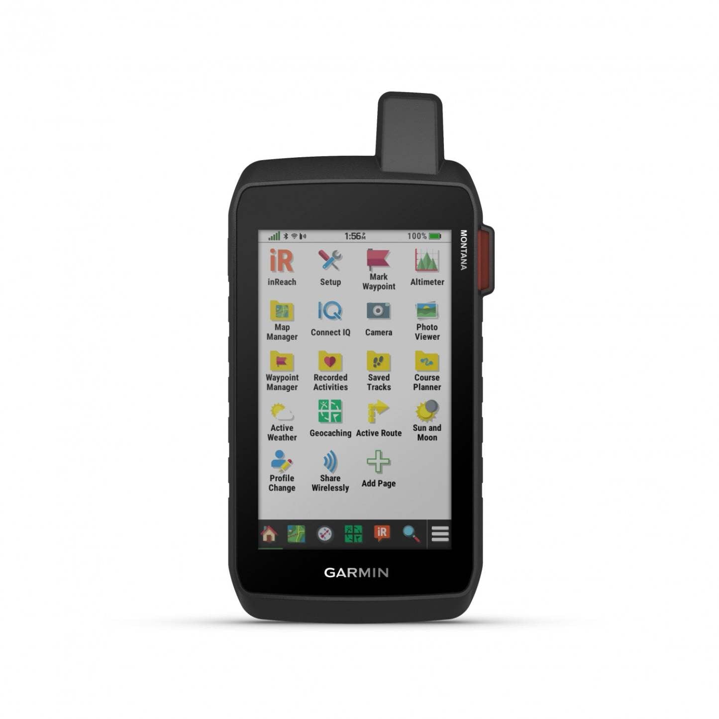 Garmin Montana 760i GPS Portable Robuste - Navigateur à Écran Tactile Couleur de 5 Pouces, Technologie Inreach Intégrée