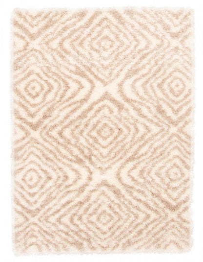 Tapis Agalia Abstract ivoire-beige - 160 x 220 cm | D29EOIP4