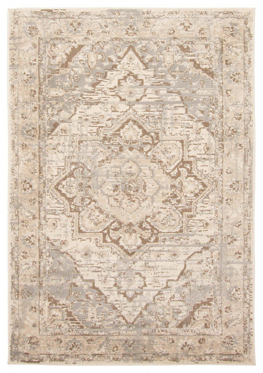 Priya Beige Area Rug - 8'0 x 10'0|Tapis Priya beige - 8 pi 0 po x 10 pi 0 po