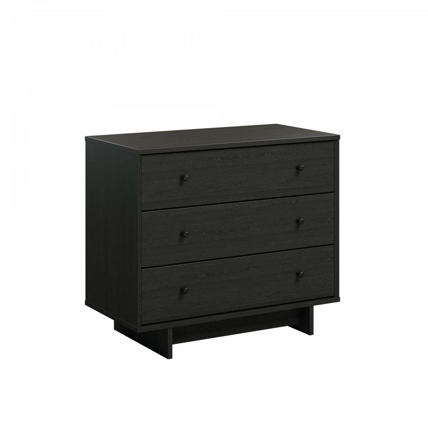 Prepac Finnley 3-Drawer Nightstand - Chêne noir|Table de nuit Finnley de Prepac à 3 tiroirs - chêne noir