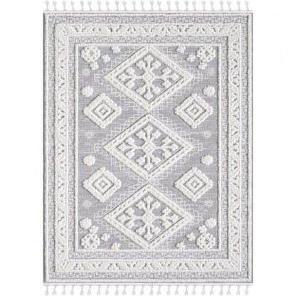 Quinto Westerner Shag Area Rug - 7'7 x 10'|Carpette à poil long Quinto Westerner - 7 pi 7 po x 10 pi