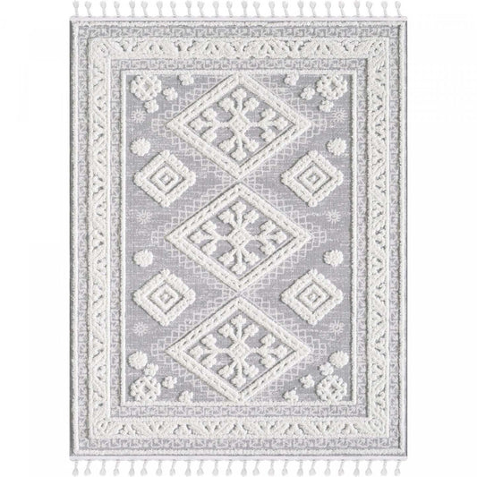 Quinto Westerner Shag Area Rug - 6'3 x 9'|Carpette à poil long Quinto Westerner - 6 pi 3 po x 9 pi