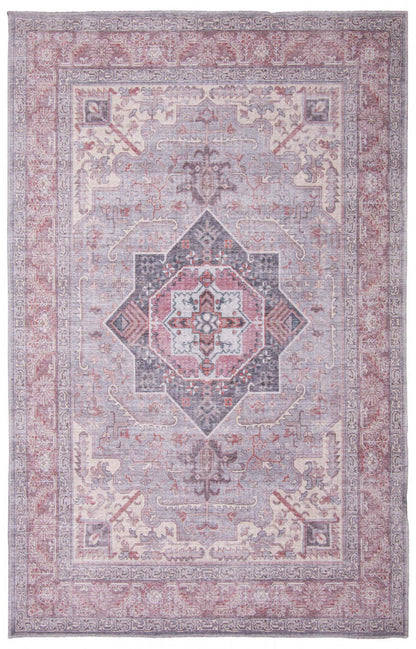 Tapis Ophelia grise 7 pi 10 po x 10 pi 0 po