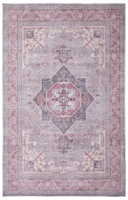 Tapis Ophelia grise 7 pi 10 po x 10 pi 0 po