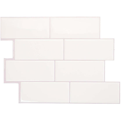 Smart Tiles peler et coller 4 feuilles 12 x 9 dosseret - Metro Campagnola