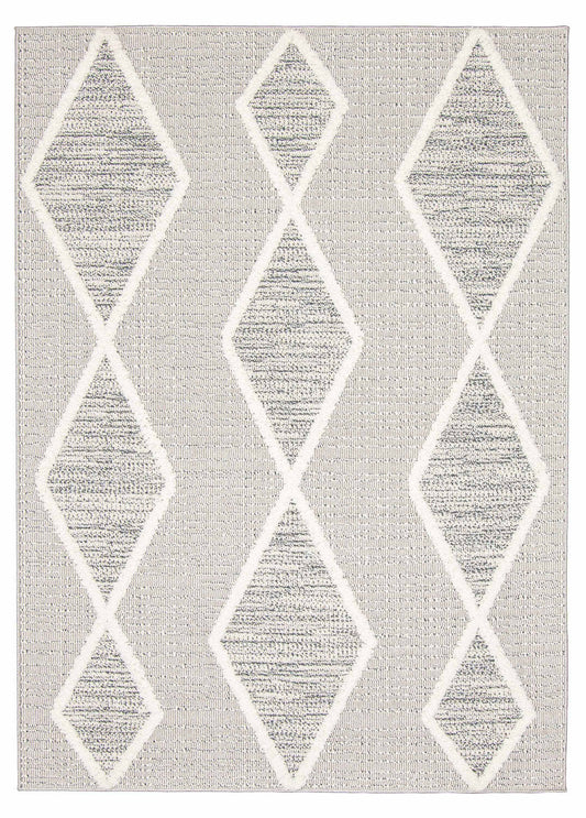 Tapis Ebba gris - 8'0 x 10'0|Carpette Ebba grise - 8 pi 0 po x 10 pi 0 po|D86F7CYE