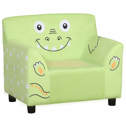 Qaba Fauteuil Enfant, Chaise avec Accoudoirs pour École Maternelle, Canapé pour Enfants dans la Chambre, Jardin d'Enfants avec Animaux Mignons | Qaba Fauteuil Enfant Design Grand Confort Avec Accoudoirs Assise Dossier Rembourrés Revêtement Velours