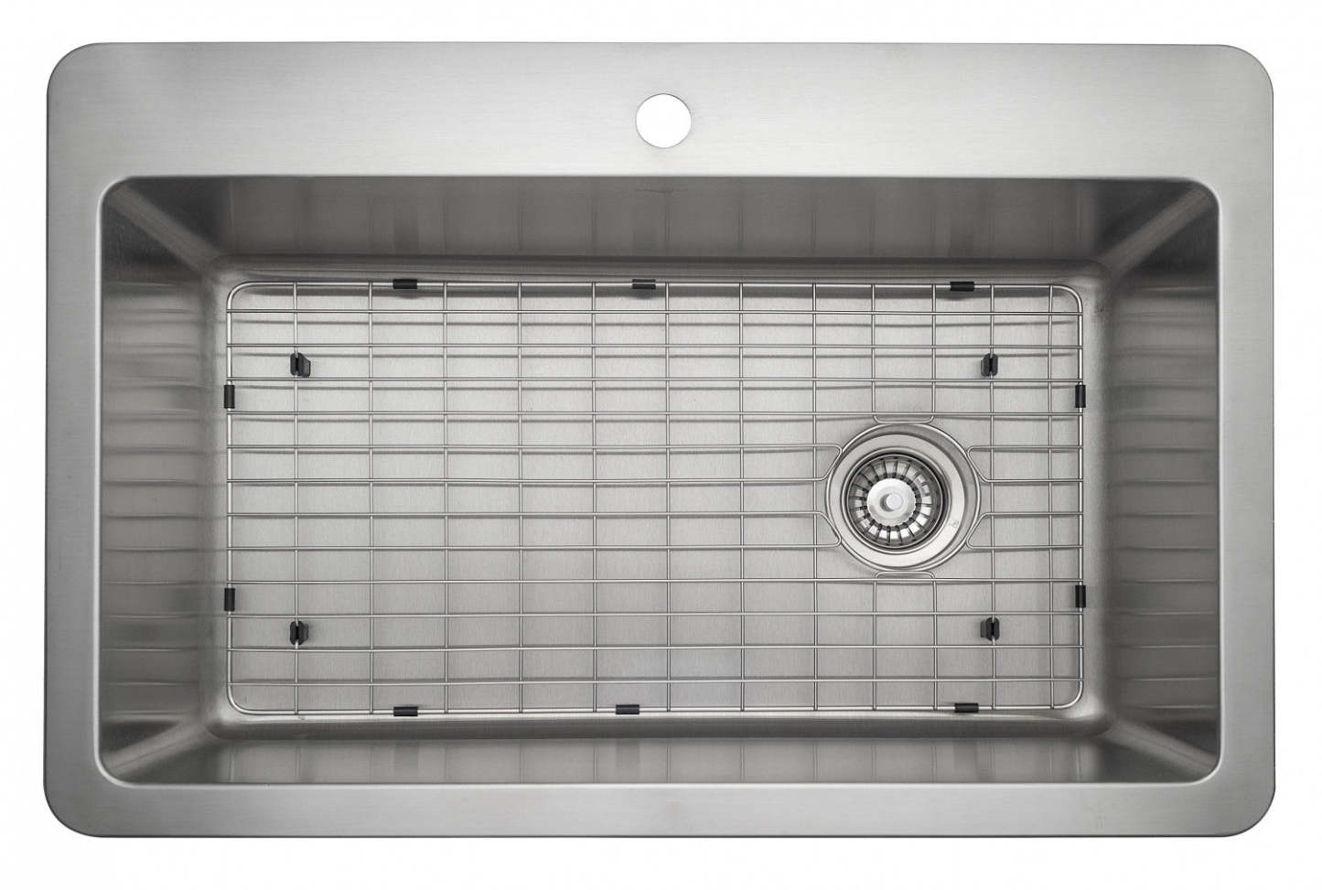 Ancona Valencia Series 33 Dual Mount Kitchen Sink - AN-3334|Évier de cuisine sous plan ou en surface Ancona de série Valencia de 33 po - AN-3334|D77GSYSO