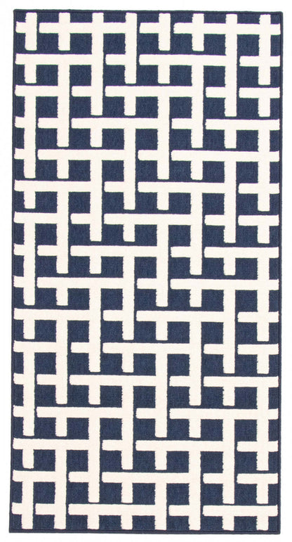 Tapis Brangane bleu 2'8 x 4'11 | D86FEOD9