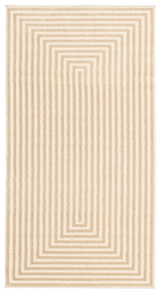 Tapis Kiah Ivoire 2'8 x 4'11|Carpette Kiah ivoire 2 pi 8 po x 4 pi 11 po|D86FA6LI