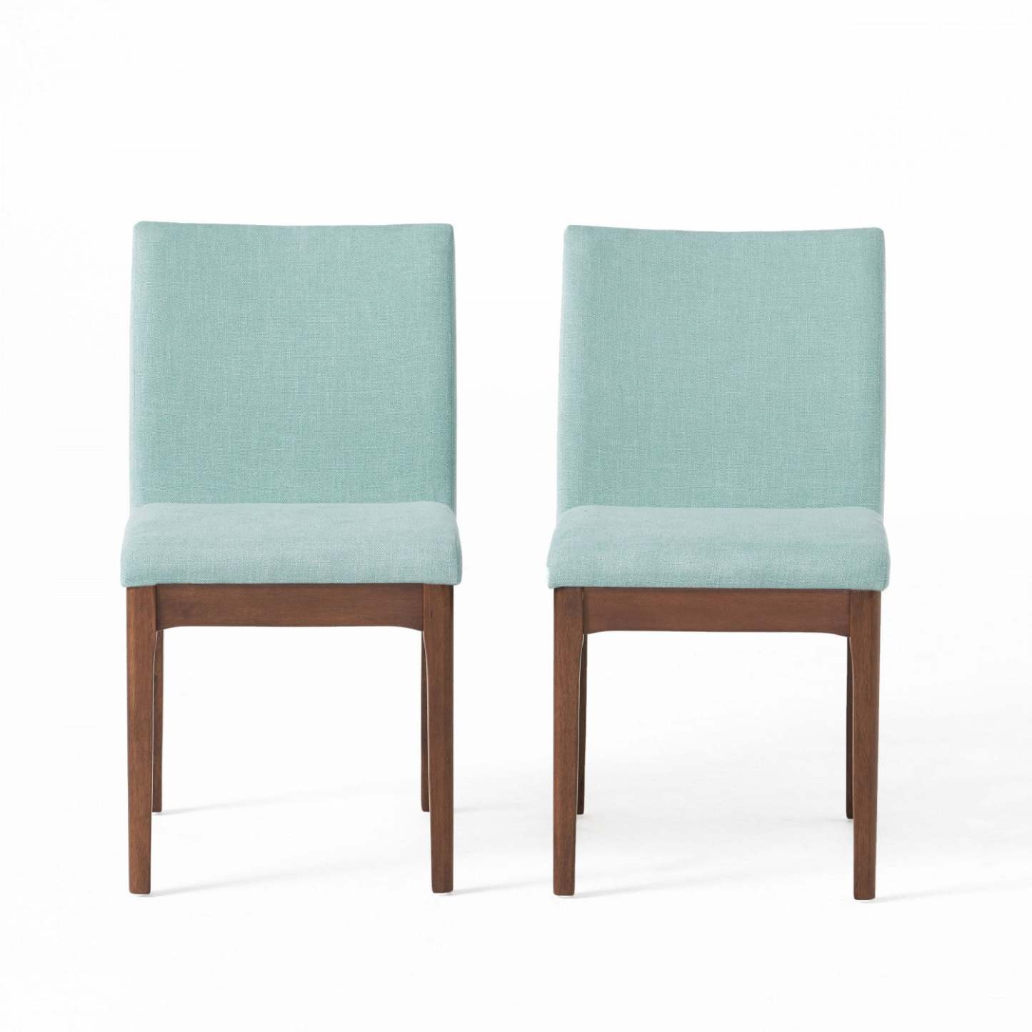 Ensemble de 2 chaises de salle à manger Anastasia avec revêtement en tissu - Menthe | Lot De 2 Chaises De Salle À Manger Anastasia Avec Revêtement En Tissu - Couleur Menthe