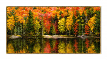 Tableau Orange|Œuvre d'art murale « Orange »