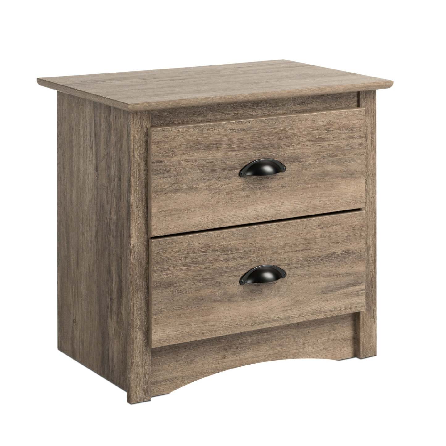 Salt Spring 2-Drawer Nightstand - Drifted Grey|Table de nuit Salt Spring à 2 tiroirs - gris délavé