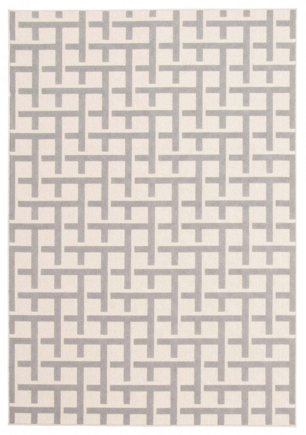 Tapis Brangane gris clair 4'7 x 6'7 | D86FSDVJ