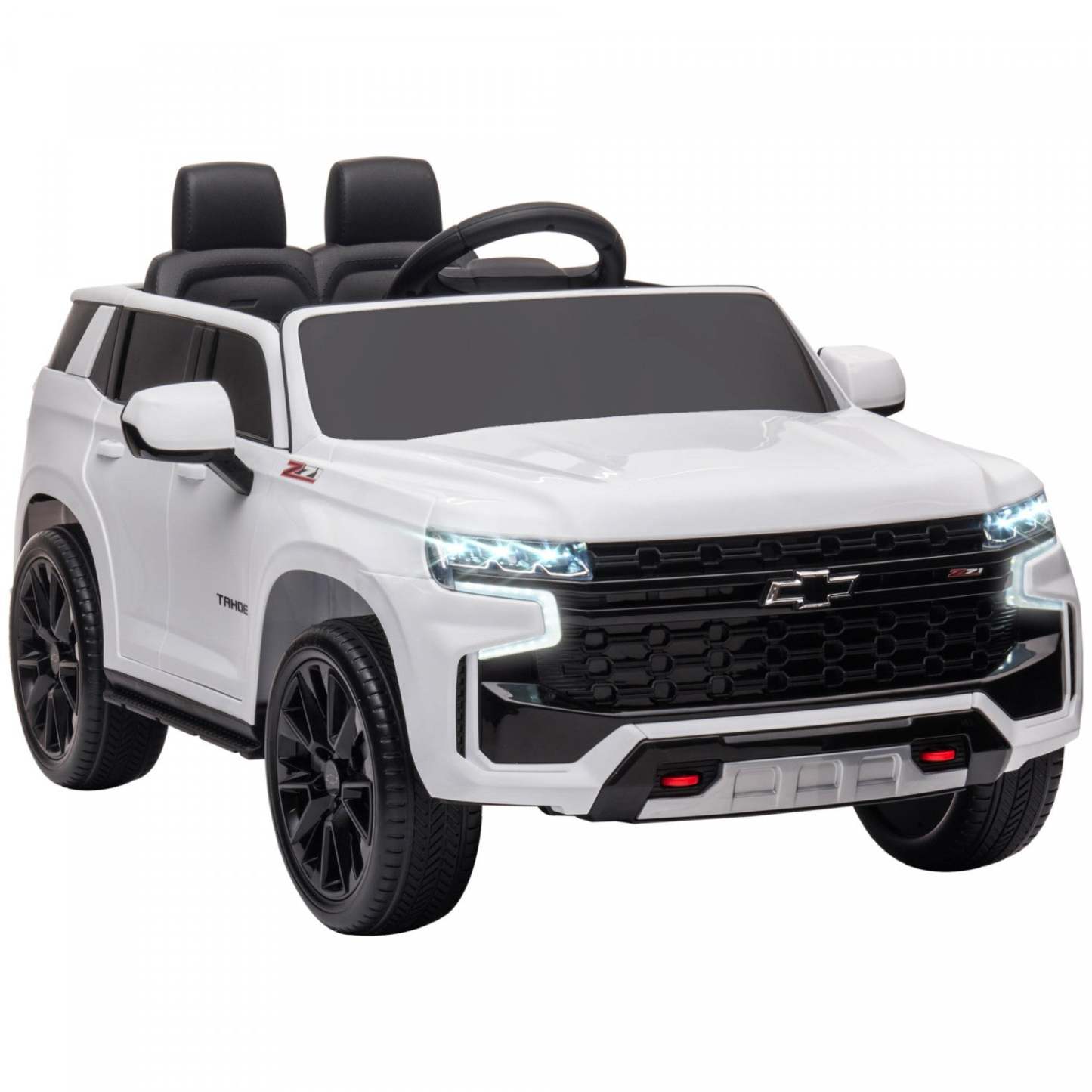 Aosom Voiture Électrique Sous Licence Chevrolet Tahoe 12 V, Voiture À Pousser Pour Enfants Avec Télécommande, 3 Vitesses | Aosom Chevrolet Voiture Electrique Sous Licence 12 V Pour Enfants Avec Télécommande, Klaxon, Cadeau