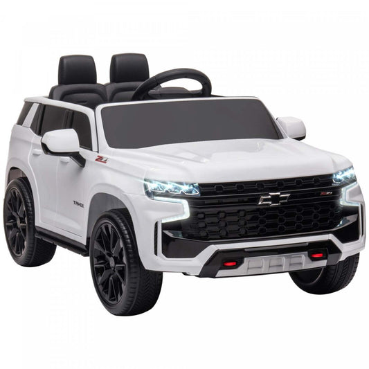 Aosom Voiture Électrique Sous Licence Chevrolet Tahoe 12 V, Voiture À Pousser Pour Enfants Avec Télécommande, 3 Vitesses | Aosom Chevrolet Voiture Electrique Sous Licence 12 V Pour Enfants Avec Télécommande, Klaxon, Cadeau