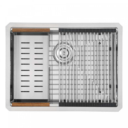 Ancona 25 Undermount Workstation Kitchen Sink - AN-3370|Évier de cuisine poste de travail sous plan Ancona de 25 po - AN-3370|D77GAOZO