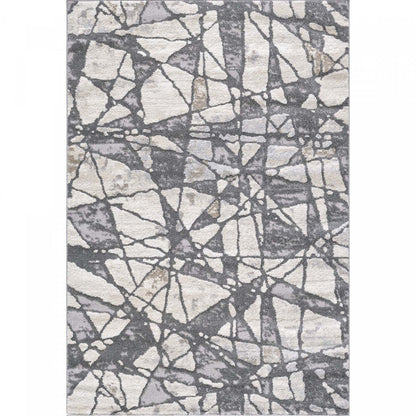 Tapis Darius Broken Ice Area - 6'7 x 9'6|Tapis Darius à motif de glace brisée - 6 pi 7 po x 9 pi 6 po