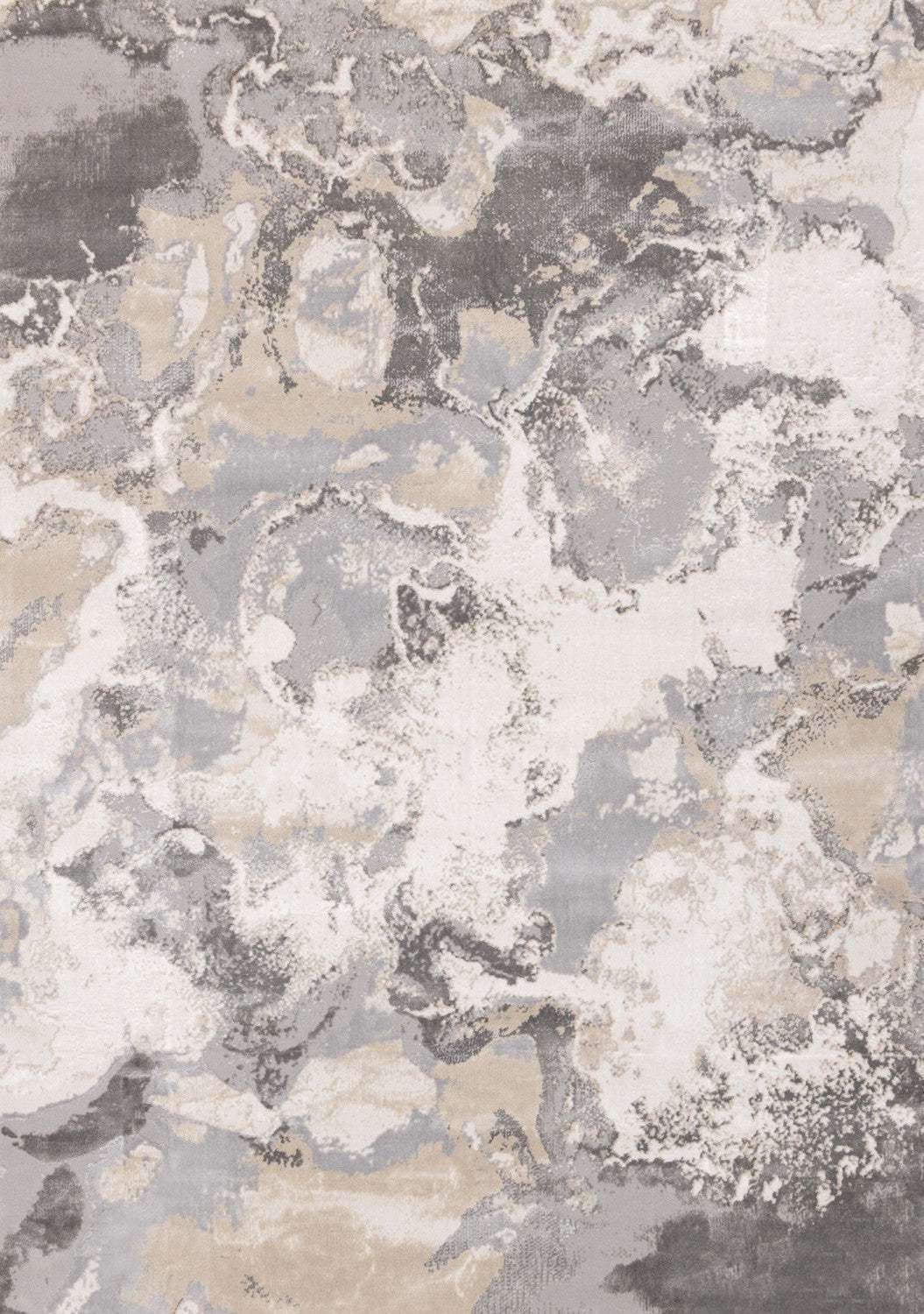 Tapis London Wavy Ocean Area - 5'3 x 7'7|Carpette London à motif d'océan ondulé - 5 pi 3 po x 7 pi 7 po