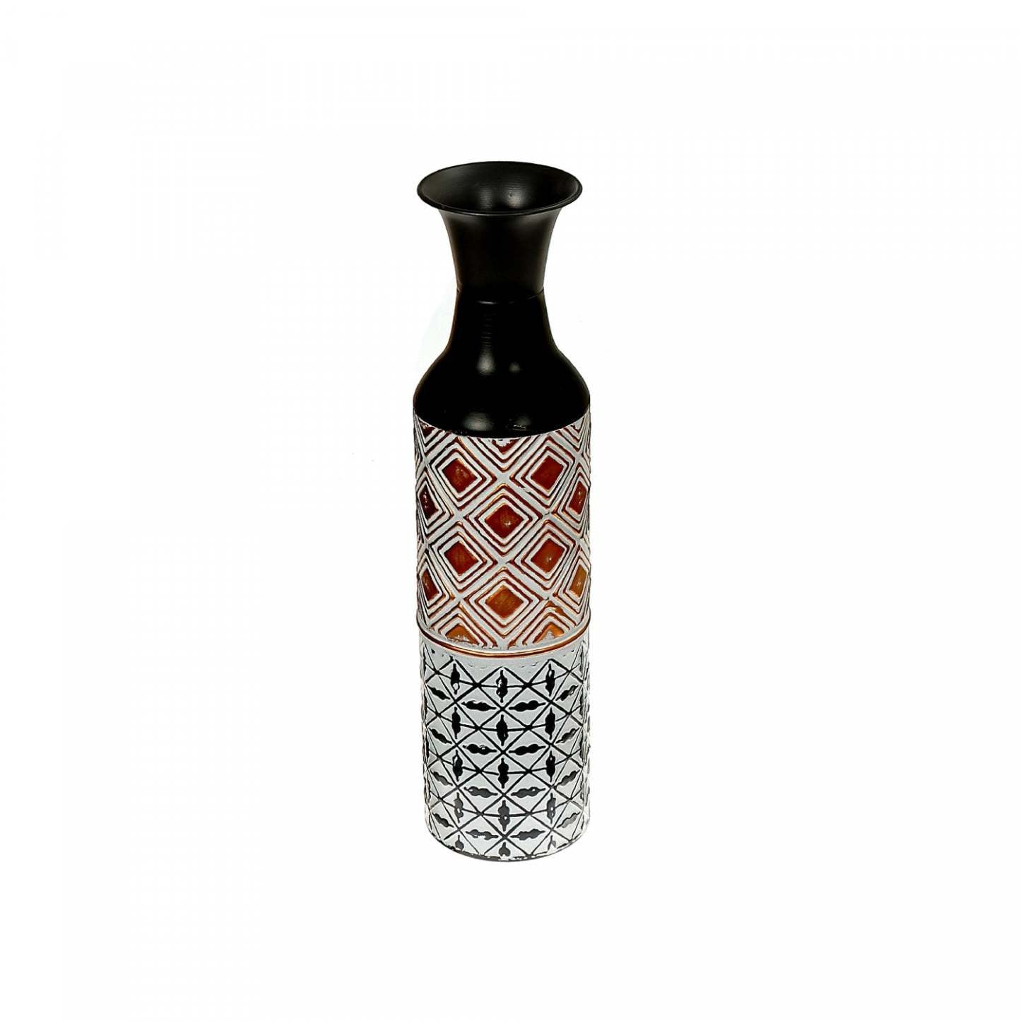 Vase en métal 18 po Midnight Charm|Vase Midnight Charm 18 po en métal