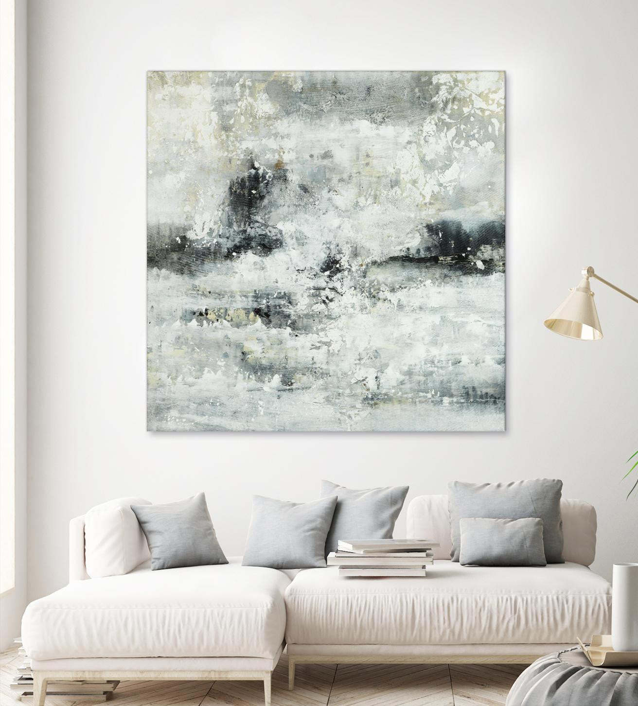 Œuvre d'art murale géante « High Esteem » 54 x 54